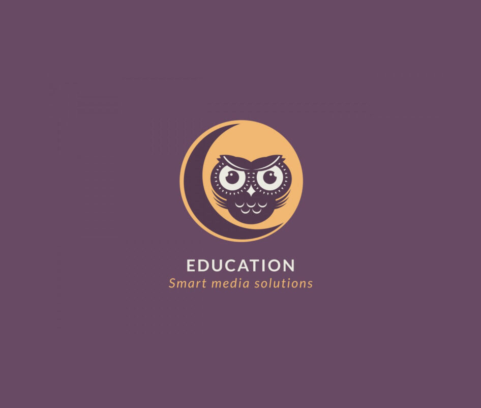 owl on the moon education logo